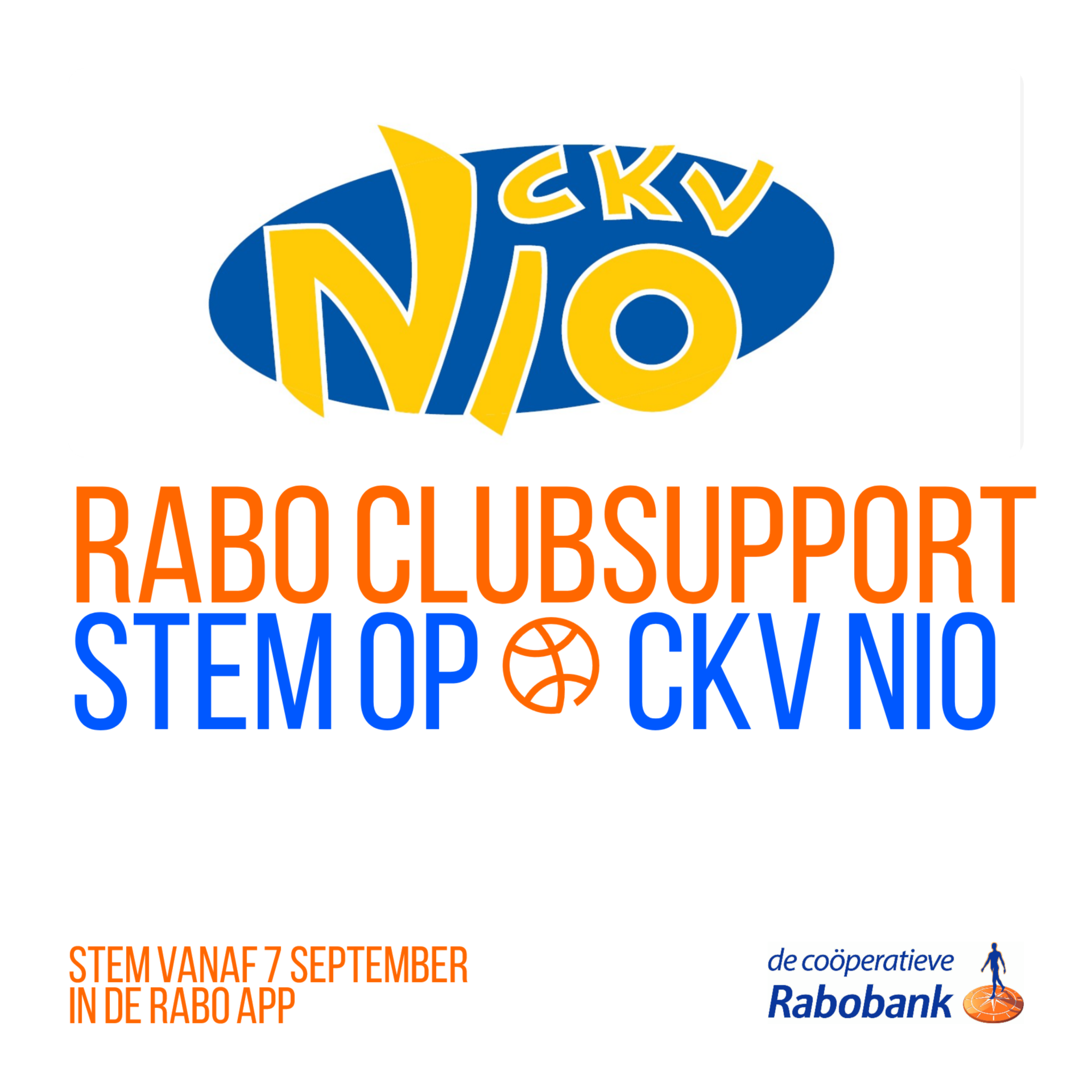 Stem op NIO bij Rabo ClubSupport!